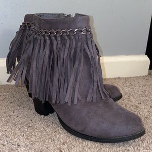 Faux Suede Booties